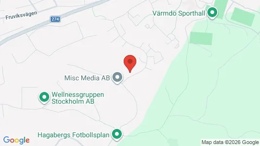 Lägenheter att hyra i Värmdö - kort over placeringen