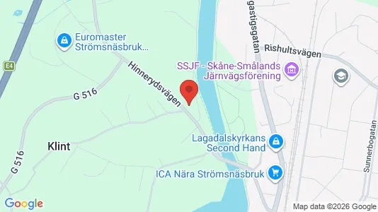 Lägenheter att hyra i Markaryd - kort over placeringen