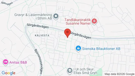 Lägenheter att hyra i Västerort - kort over placeringen