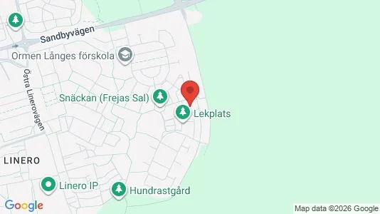 Lägenheter att hyra i Lund - kort over placeringen