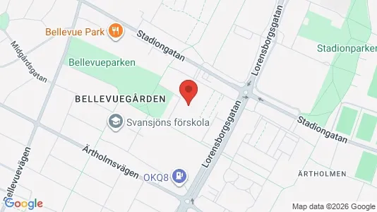 Lägenheter att hyra i Malmö Centrum - kort over placeringen