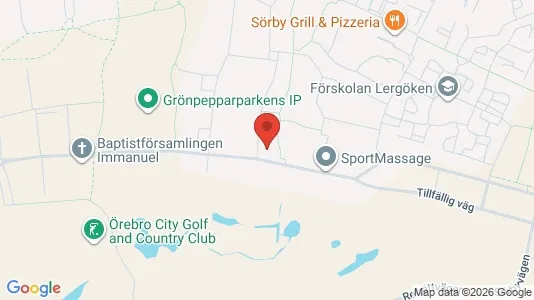Lägenheter att hyra i Örebro - kort over placeringen