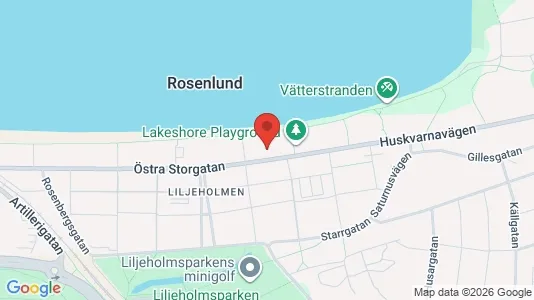 Lägenheter att hyra i Jönköping - kort over placeringen
