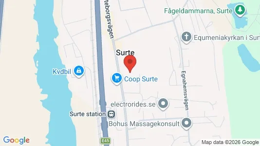 Lägenheter att hyra i Ale - kort over placeringen