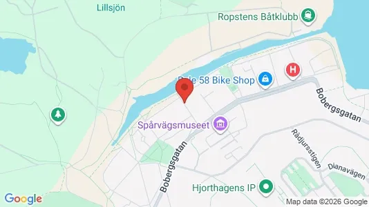 Lägenheter att hyra i Gärdet/Djurgården - kort over placeringen