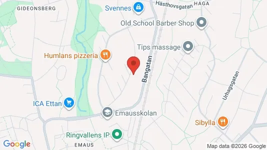 Lägenheter att hyra i Västerås - kort over placeringen
