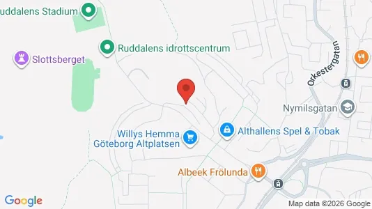 Lägenheter att hyra i Askim-Frölunda-Högsbo - kort over placeringen