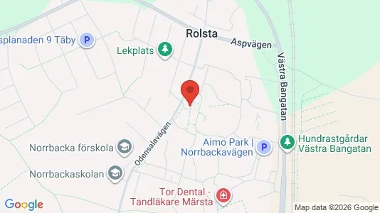Lägenheter att hyra i Sigtuna - kort over placeringen