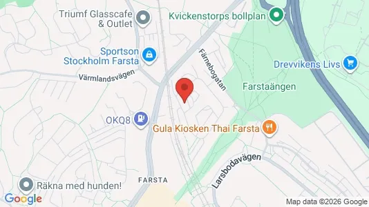 Lägenheter att hyra i Söderort - kort over placeringen