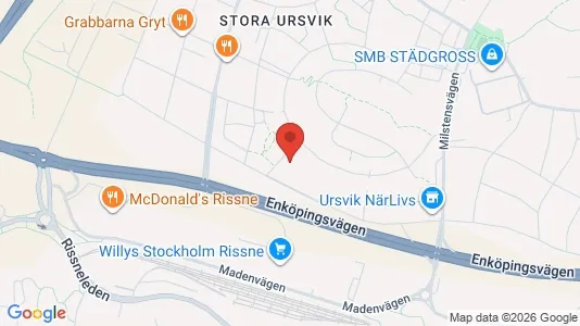 Lägenheter att hyra i Sundbyberg - kort over placeringen