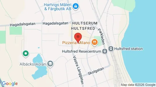 Lägenheter att hyra i Hultsfred - kort over placeringen