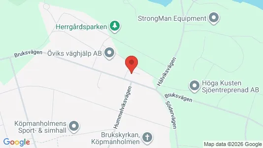 Lägenheter att hyra i Örnsköldsvik - kort over placeringen