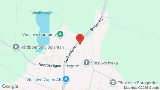 Lägenheter att hyra i Hässleholm - kort over placeringen