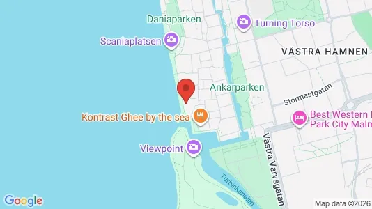 Lägenheter att hyra i Malmö Centrum - kort over placeringen