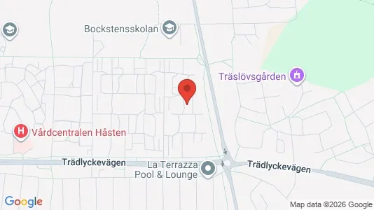Lägenheter att hyra i Varberg - kort over placeringen