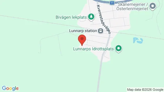 Lägenheter att hyra i Tomelilla - kort over placeringen