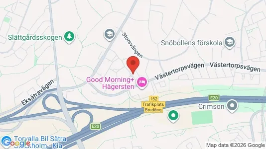 Lägenheter att hyra i Söderort - kort over placeringen