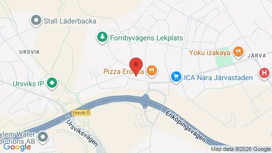Lägenheter att hyra i Sundbyberg - kort over placeringen
