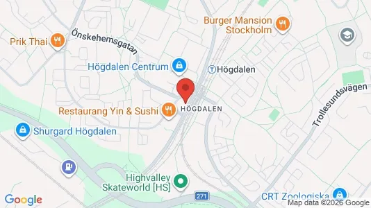 Lägenheter att hyra i Söderort - kort over placeringen