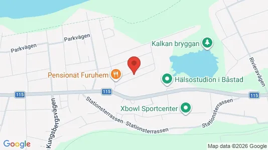 Lägenheter att hyra i Båstad - kort over placeringen