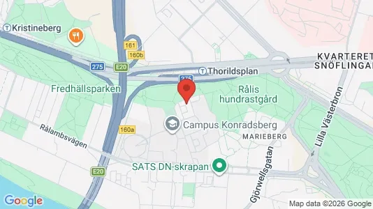 Lägenheter att hyra i Kungsholmen - kort over placeringen