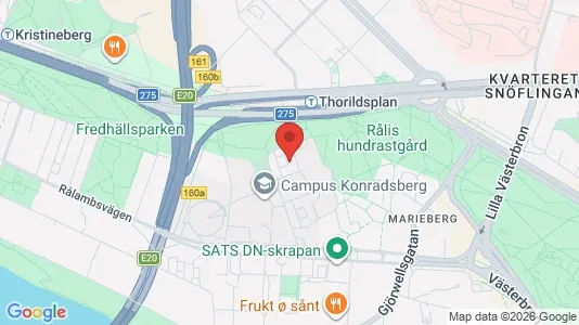 Lägenheter att hyra i Kungsholmen - kort over placeringen