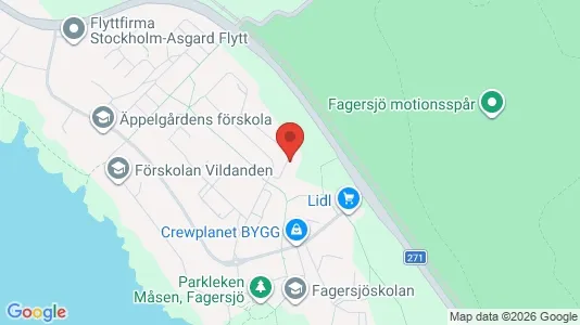 Lägenheter att hyra i Söderort - kort over placeringen