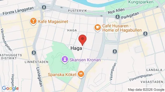 Lägenheter att hyra i Göteborg Centrum - kort over placeringen