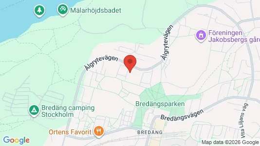 Lägenheter att hyra i Söderort - kort over placeringen