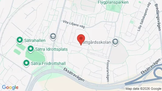 Lägenheter att hyra i Söderort - kort over placeringen