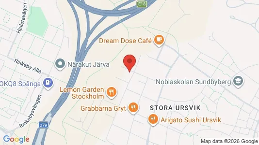 Lägenheter att hyra i Sundbyberg - kort over placeringen