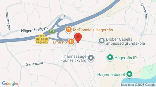 Lägenheter att hyra i Täby - kort over placeringen