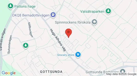 Lägenheter att hyra i Uppsala - kort over placeringen