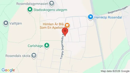 Lägenheter att hyra i Uppsala - kort over placeringen