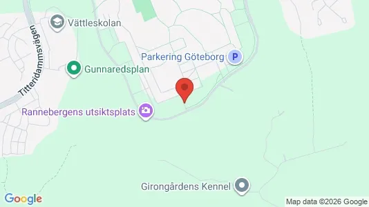 Lägenheter att hyra i Angered - kort over placeringen