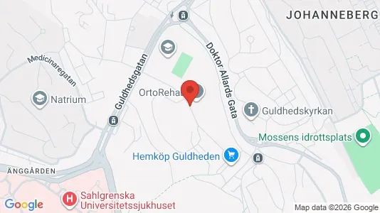 Lägenheter att hyra i Göteborg Centrum - kort over placeringen