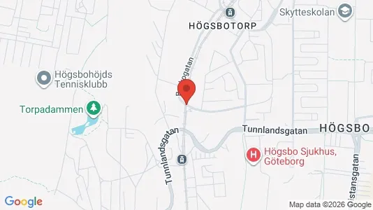 Lägenheter att hyra i Majorna-Linné - kort over placeringen