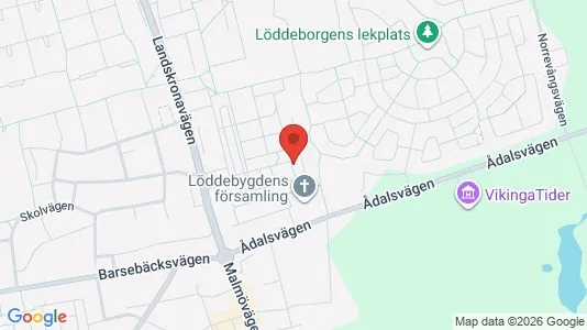Lägenheter att hyra i Kävlinge - kort over placeringen