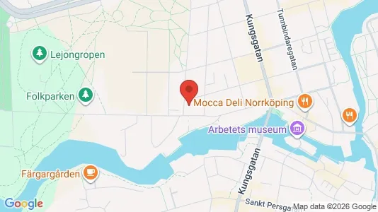 Lägenheter att hyra i Norrköping - kort over placeringen