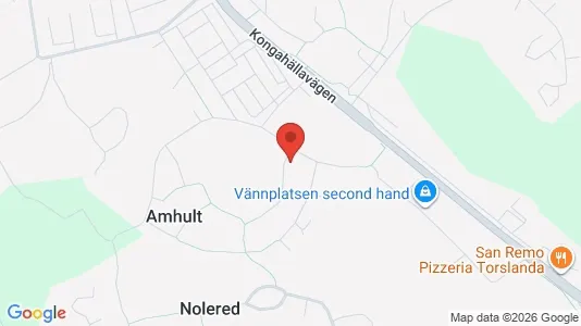Hus att hyra i Västra hisingen - kort over placeringen