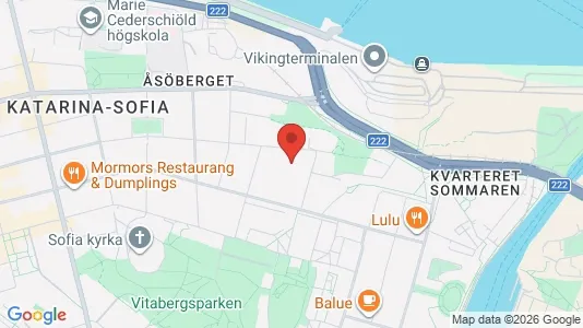 Lägenheter att hyra i Södermalm - kort over placeringen