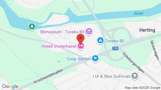 Lägenheter att hyra i Falkenberg - kort over placeringen