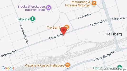 Lägenheter att hyra i Hallsberg - kort over placeringen