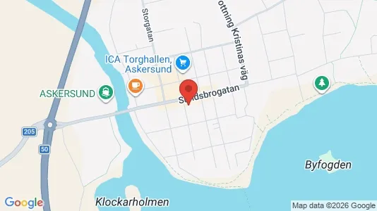 Lägenheter att hyra i Askersund - kort over placeringen