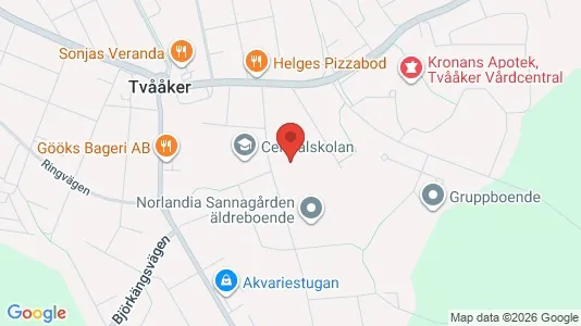 Lägenheter att hyra i Varberg - kort over placeringen