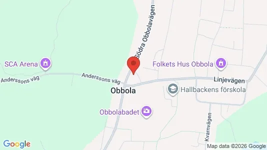 Lägenheter att hyra i Umeå - kort over placeringen