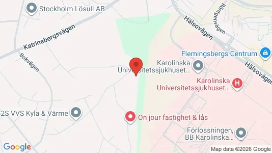 Rum att hyra i Botkyrka - kort over placeringen