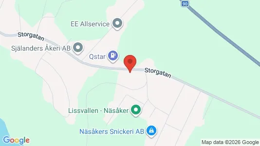 Lägenheter att hyra i Sollefteå - kort over placeringen