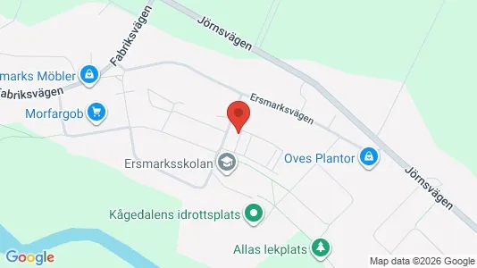 Lägenheter att hyra i Skellefteå - kort over placeringen