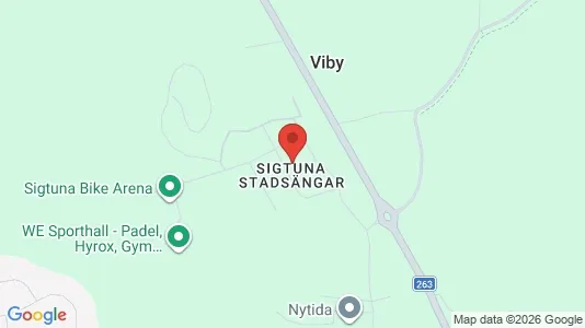 Lägenheter att hyra i Sigtuna - kort over placeringen